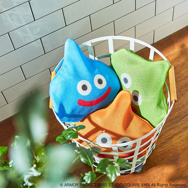 Dragon Quest - Smile Slime Slime Tachi No Laundry Mesh Bag (Set of