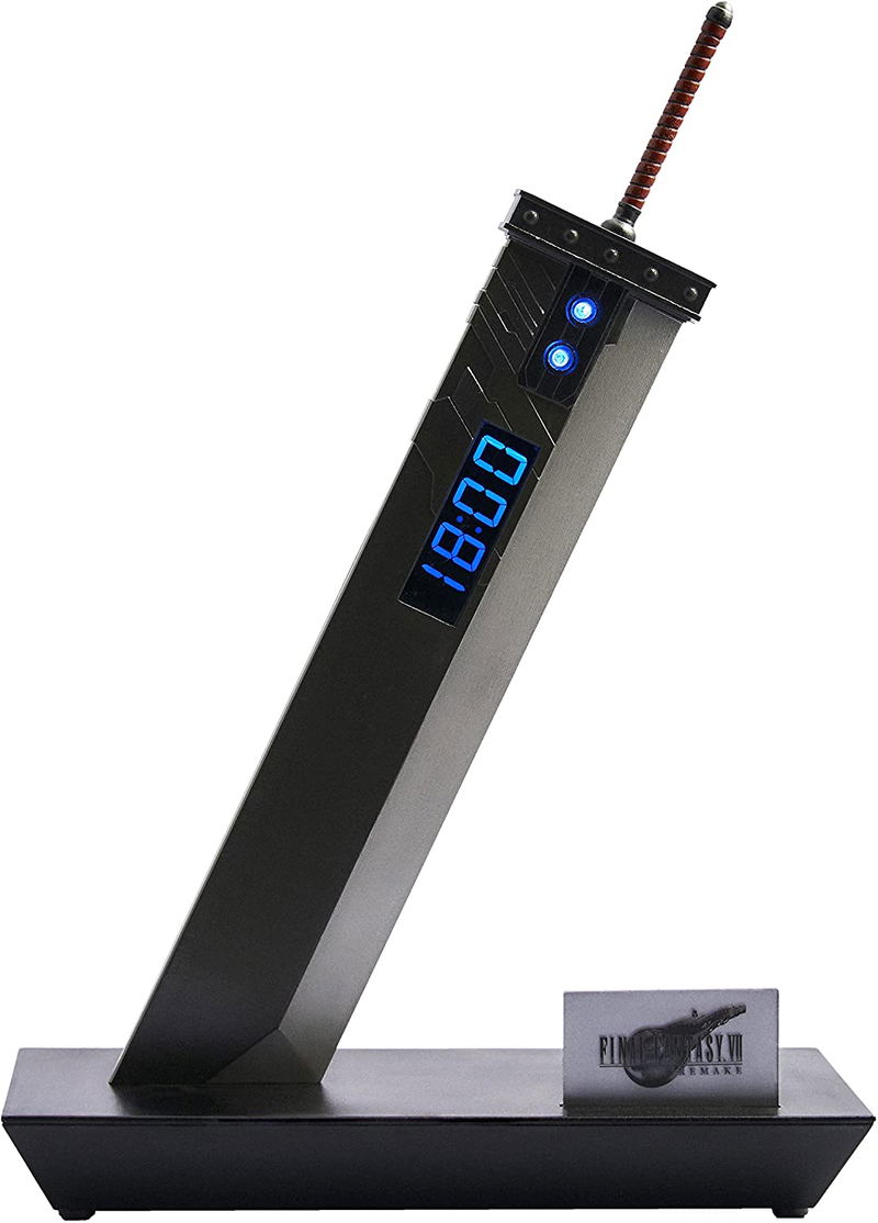 Final Fantasy VII Remake Digital Clock: Buster Sword (Re-run)
