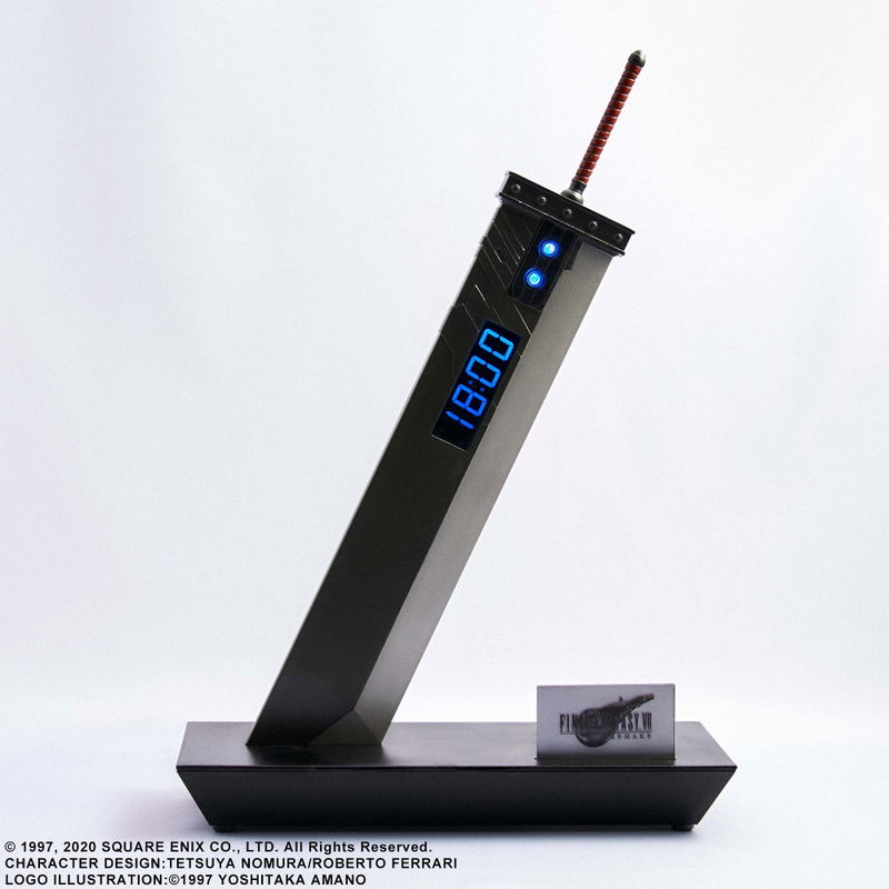Final Fantasy VII Remake Digital Clock: Buster Sword (Re-run) image 2