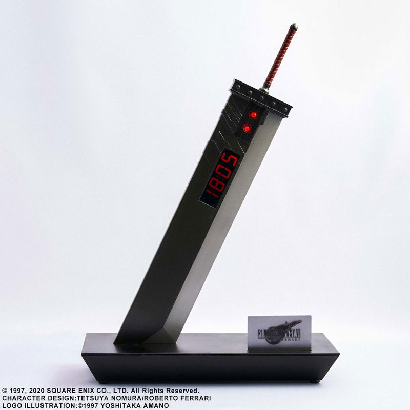 Final Fantasy VII Remake Digital Clock: Buster Sword (Re-run) image 3