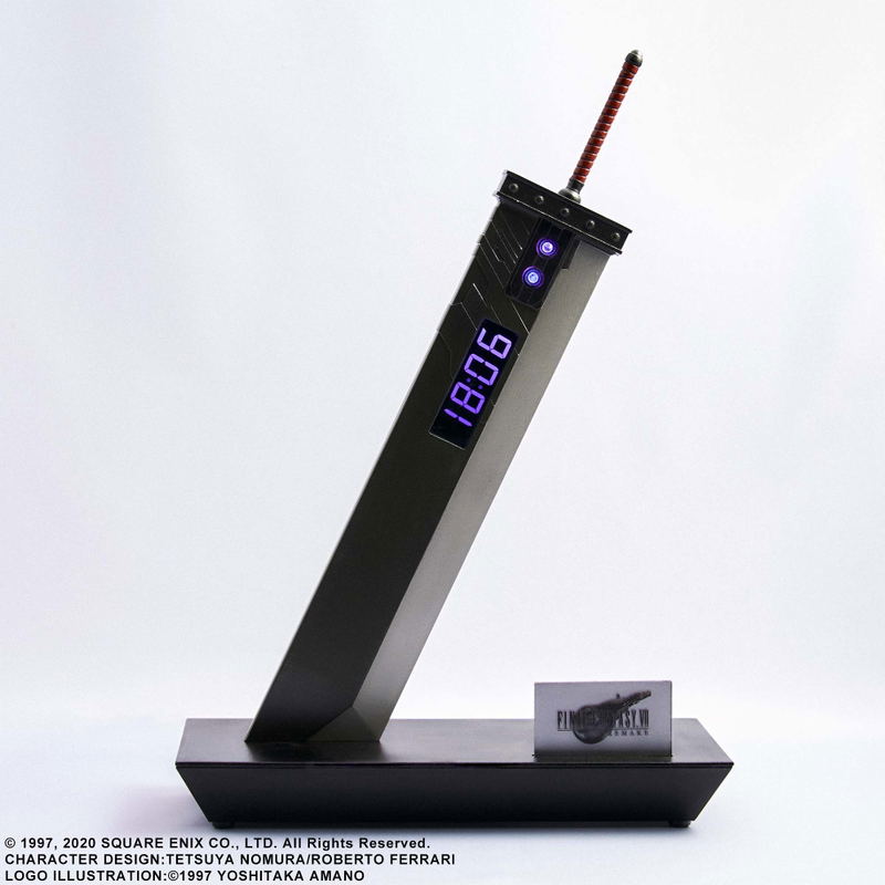 Final Fantasy VII Remake Digital Clock: Buster Sword (Re-run) image 4