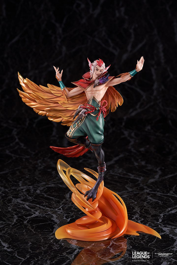League of Legends Rakan フィギュア League of Legends 1/7 Scale Pre-Painted Figure: Rakan