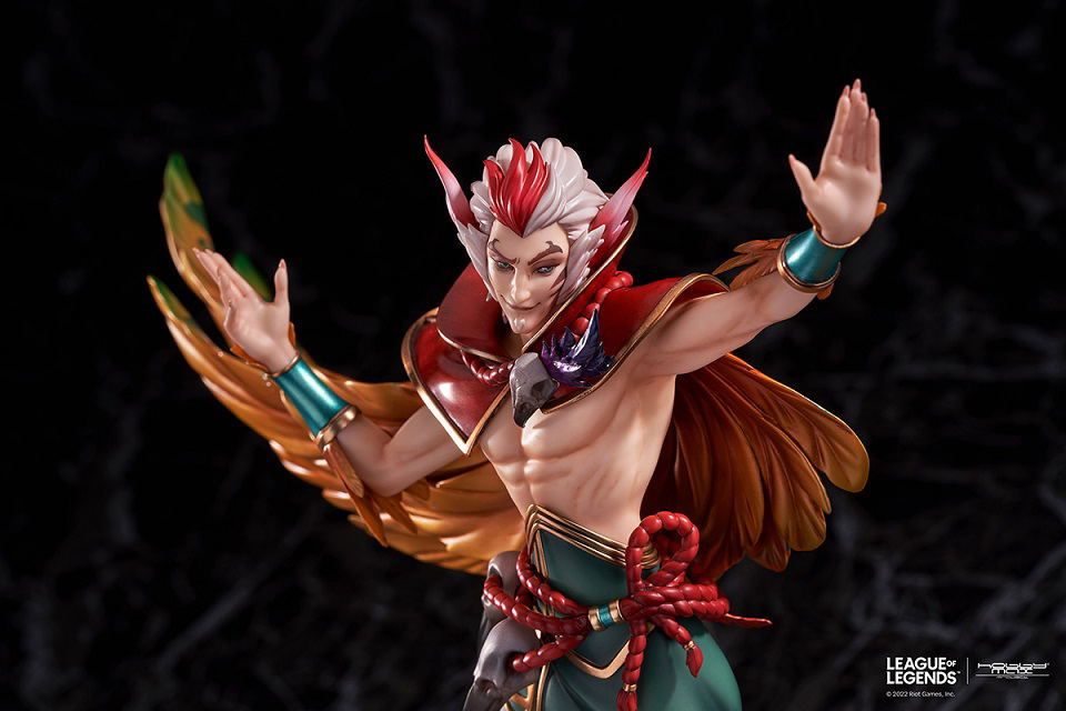 League of Legends 1/7 Scale Pre-Painted Figure: Rakan