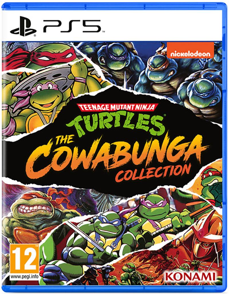 5 PlayStation Cowabunga Turtles: Ninja for The Mutant Teenage Collection