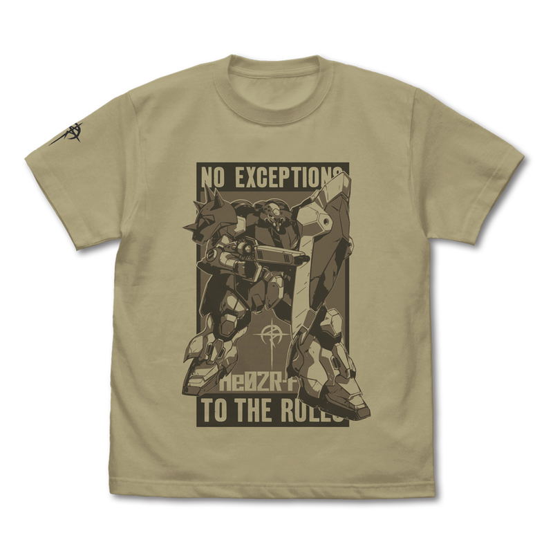 Mobile Suit Gundam: Hathaway's Flash Messer Type-F01 T-shirt Sand Khaki (L Size) image 1