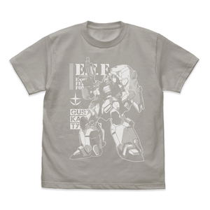 Mobile Suit Gundam: Hathaway's Flash Gustav Karl Type-00 T-shirt Light Gray (XL Size)_