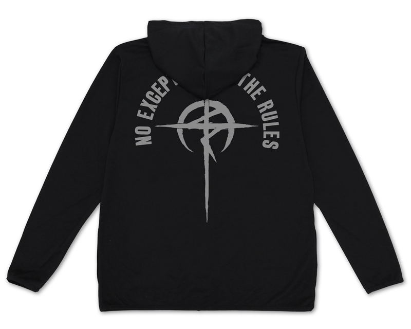 Mobile Suit Gundam: Hathaway's Flash - Mafty Thin Dry Hoodie Black (M Size) image 1