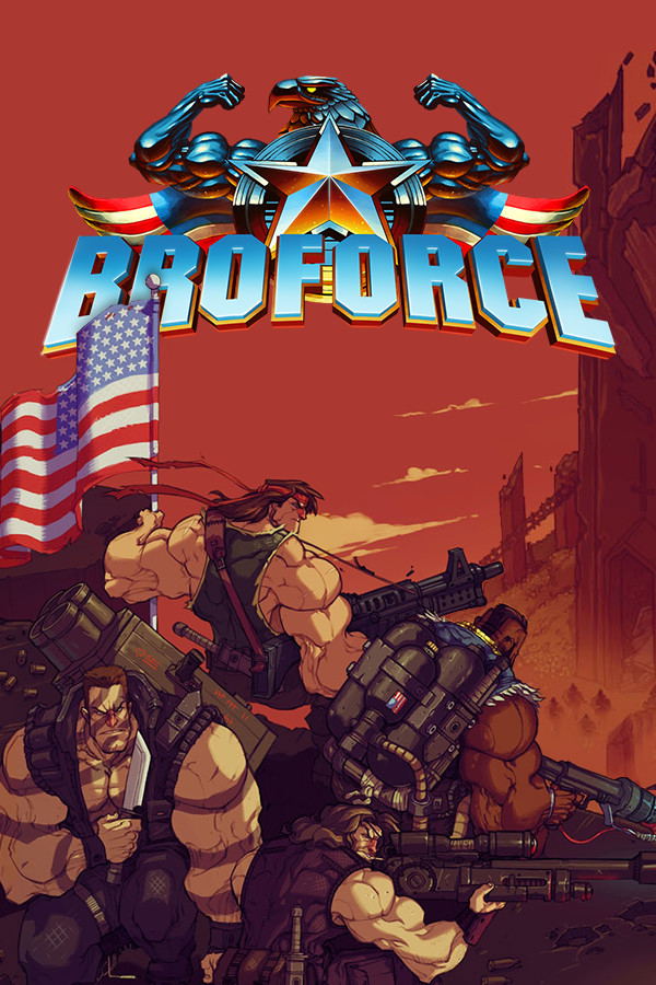 Broforce <span class="ext" style="background-color: #2a475e; color: #FFFFFF;">STEAM</span> <span class="ext ext_digital">digital</span> image 1