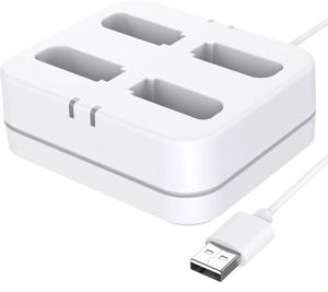 CYBER・Controller Charging Stand 4 Slot (White)_