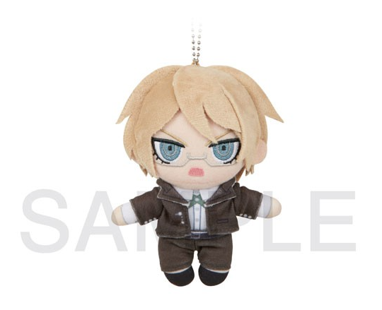 Danganronpa 1,2 Reload x Nuidri!! Plush With Ball Chain: Togami Byakuya (Re-run) image 1