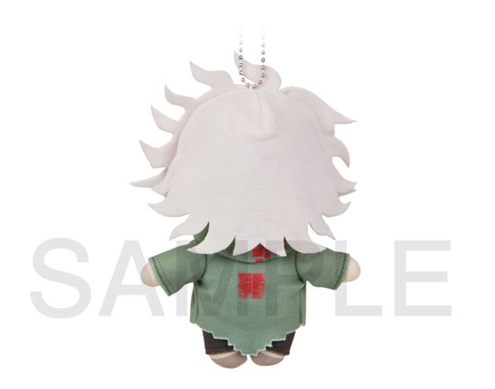Danganronpa 1,2 Reload x Nuidri!! Plush With Ball Chain: Komaeda Nagito (Re-run) image 2