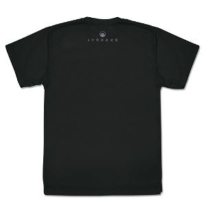 Girls Und Panzer Das Finale - Senshadou Dry T-shirt Black (L Size)