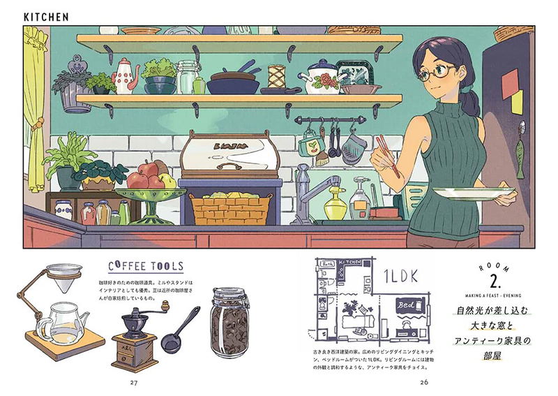 Rooms Umishima Senbon Illustration + Comic Collection image 5