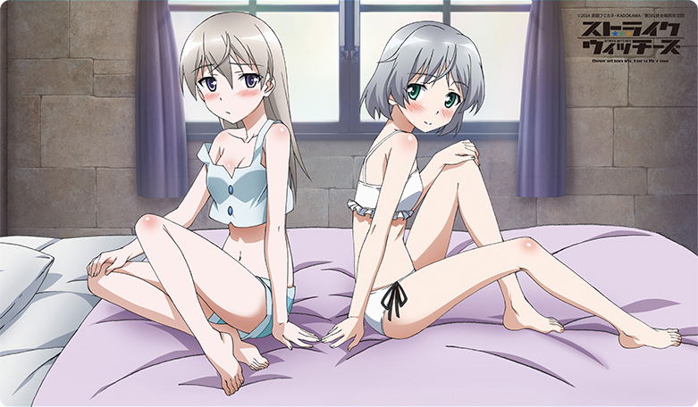 Strike Witches - Eila And Sanya Rubber Mat (Re-run) image 1