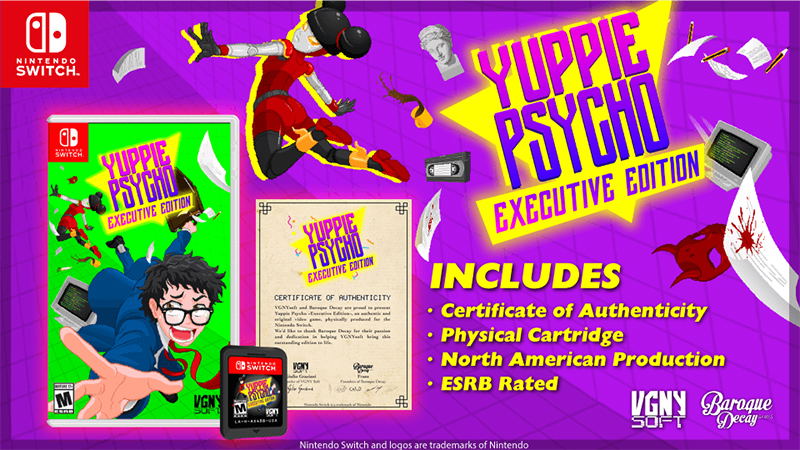 Yuppie Psycho [Executive Edition] for Nintendo Switch