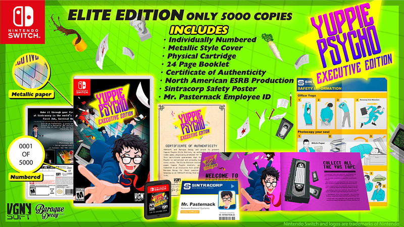 Yuppie Psycho: Executive Edition [Elite Edition] image 1