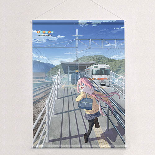 Yuru Camp B2 Wall Scroll: Nadeshiko image 1