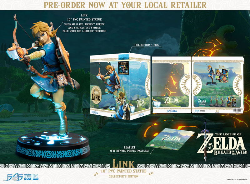The Legend of Zelda: Breath of the Wild - Link PVC Painted Statue [Collector's Edition] (Re-run) image 9