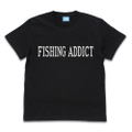 Slow Loop - Koharu's Fishing Addict T-shirt Black (M Size) thumbnail 1