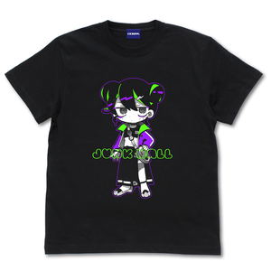 Junk Mall New Illustration Dora T-shirt Black (L Size)_