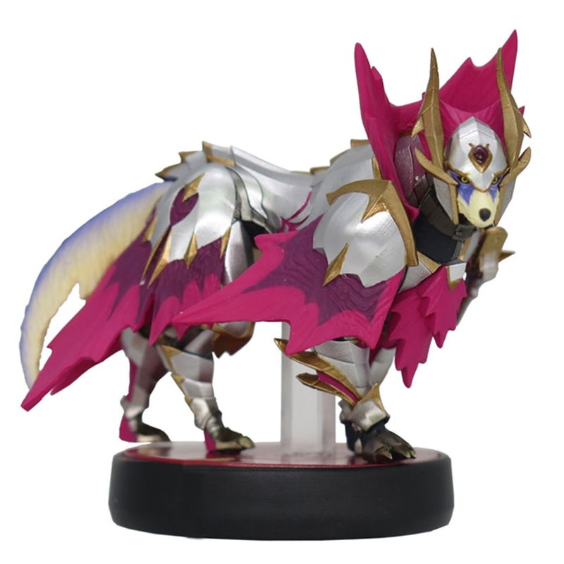 amiibo Monster Hunter Rise: Sunbreak Series Figure (Canyne Malzeno Palamute) image 1