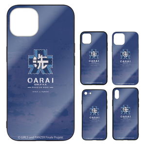 Girls Und Panzer Das Finale - Oarai Girls High School Tempered Glass iPhone Case XR / 11 Shared_