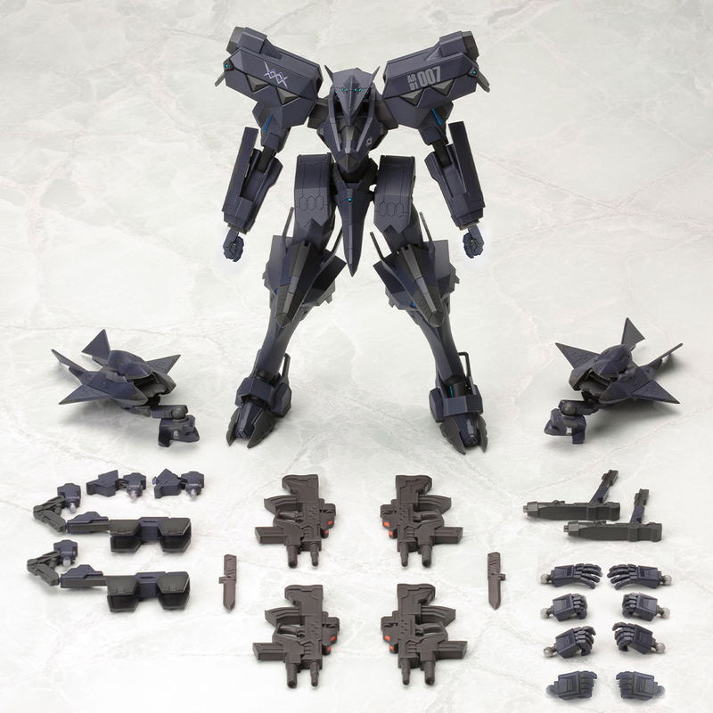 Muv Luv Alternative Total Eclipse Plastic Model Kit: F-22A Raptor EMD Phase2 (Re-run) image 12
