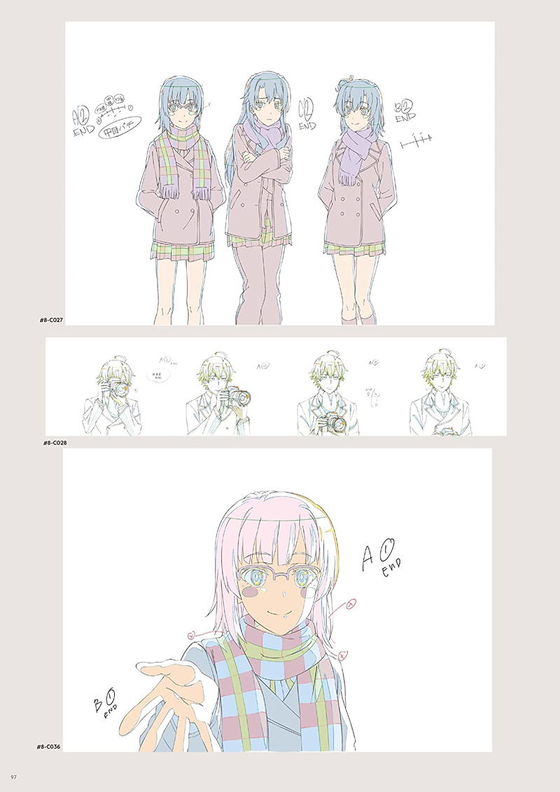 My Teen Romantic Comedy Snafu Climax Complete Anime Version Original Art Book image 11