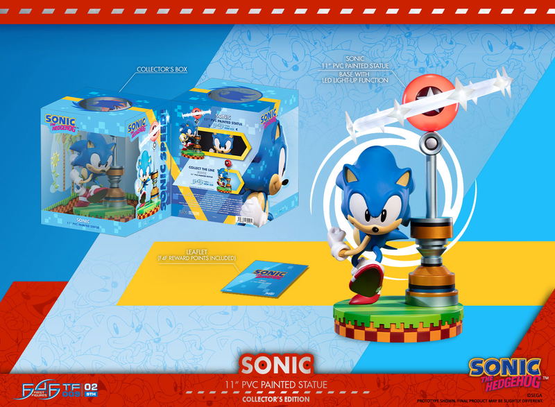 Sonic the Hedgehog PVC Painted Statue: Sonic [Collector's Edition] image 30