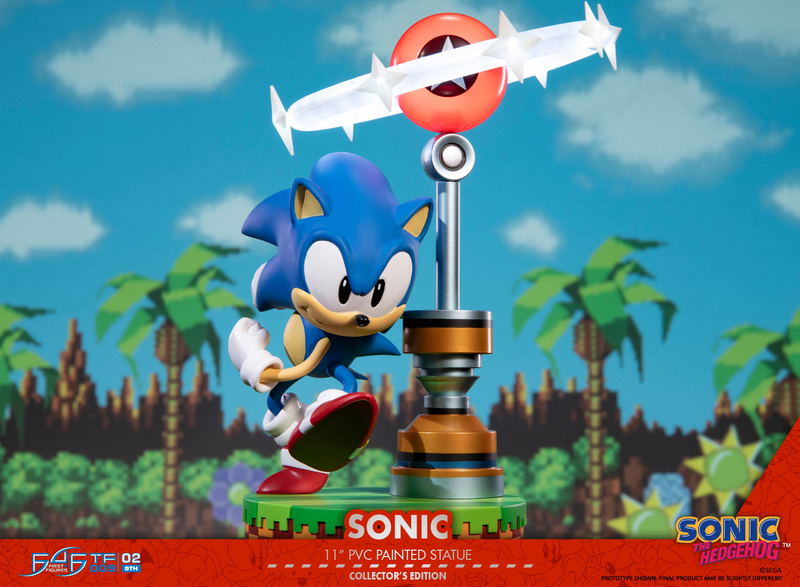 Sonic the Hedgehog PVC Painted Statue: Sonic [Collector's Edition] image 7