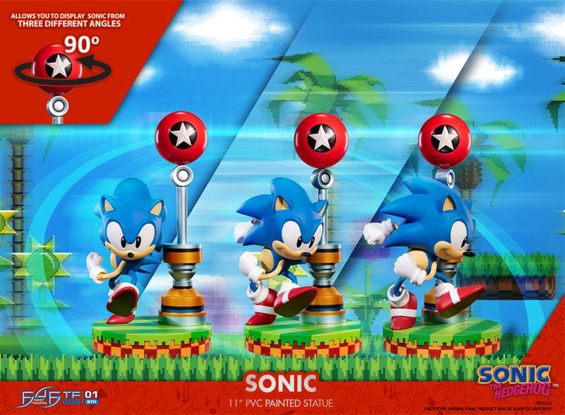 Sonic the Hedgehog PVC Painted Statue: Sonic [Standard Edition] (Re-run) image 9