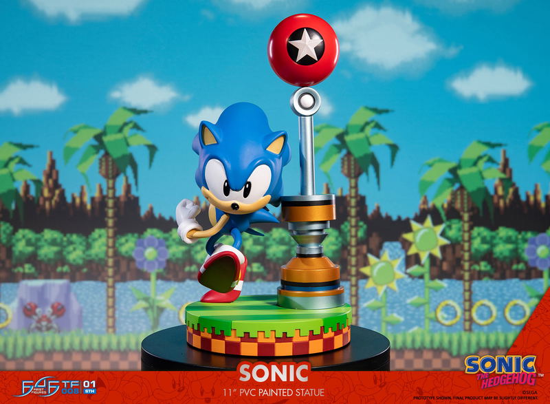 Sonic the Hedgehog PVC Painted Statue: Sonic [Standard Edition] (Re-run) image 12