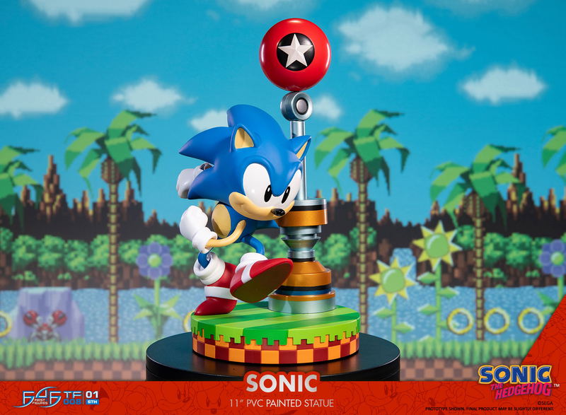 Sonic the Hedgehog PVC Painted Statue: Sonic [Standard Edition] (Re-run) image 13