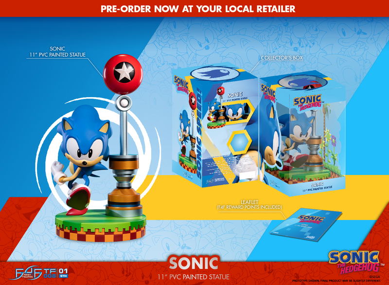 Sonic the Hedgehog PVC Painted Statue: Sonic [Standard Edition] (Re-run) image 27