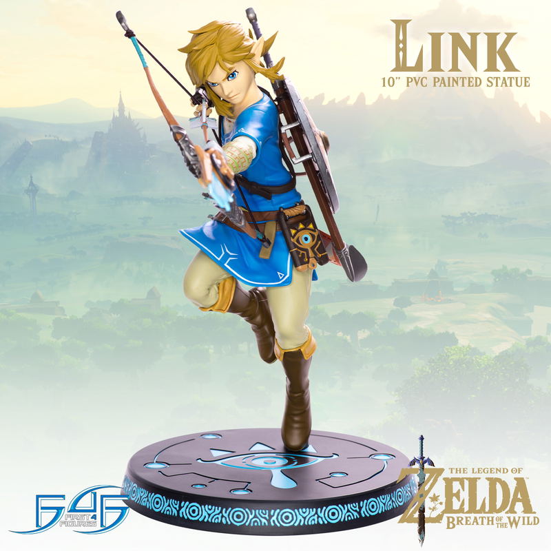 The Legend of Zelda Breath of the Wild PVC Painted Statue: Link [Standard Edition] (Re-run) image 24
