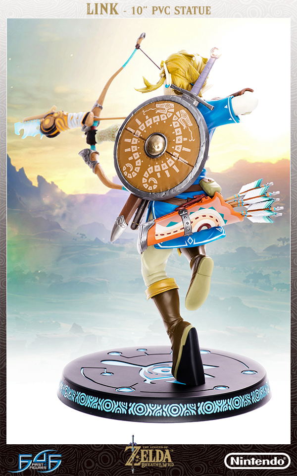 The Legend of Zelda Breath of the Wild PVC Painted Statue: Link [Standard Edition] (Re-run) image 3