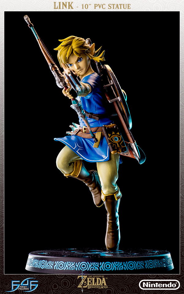 The Legend of Zelda Breath of the Wild PVC Painted Statue: Link [Standard Edition] (Re-run) image 4