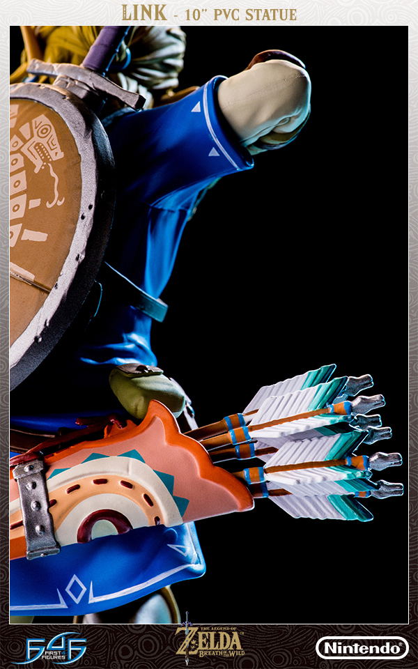 The Legend of Zelda Breath of the Wild PVC Painted Statue: Link [Standard Edition] (Re-run) image 8