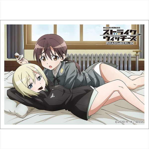 501st Joint Fighter Wing - Strike Witches: Road to Berlin Sleeve: Gertrud Barkhorn and Erica Hartmann image 1