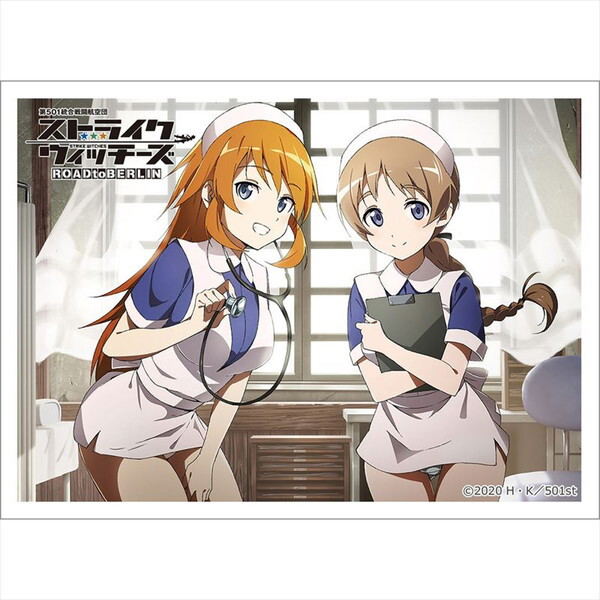 501st Joint Fighter Wing - Strike Witches: Road to Berlin Sleeve: Lynette Bishop and Charlotte E. Yeager image 1