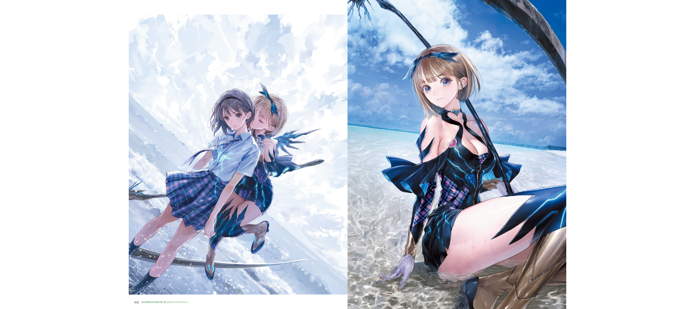 Blue Reflection Tie Official Visual Collection