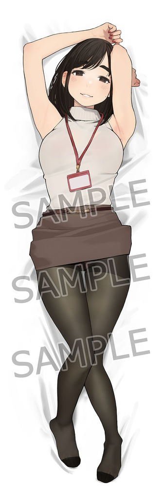 Ganbare Doukichan - Kouhai-chan Yom Original Illustration Dakimakura Cover image 2