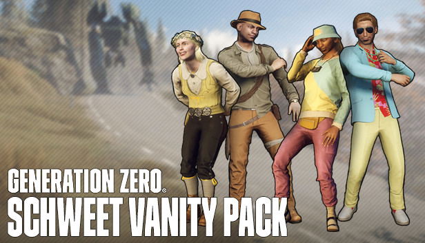 Generation Zero - Schweet Vanity Pack (DLC) <span class="ext" style="background-color: #B0000F; color: #FFFFFF;">DLC</span> <span class="ext" style="background-color: #2a475e; color: #FFFFFF;">STEAM</span> <span class="ext ext_digital">digital</span> image 1