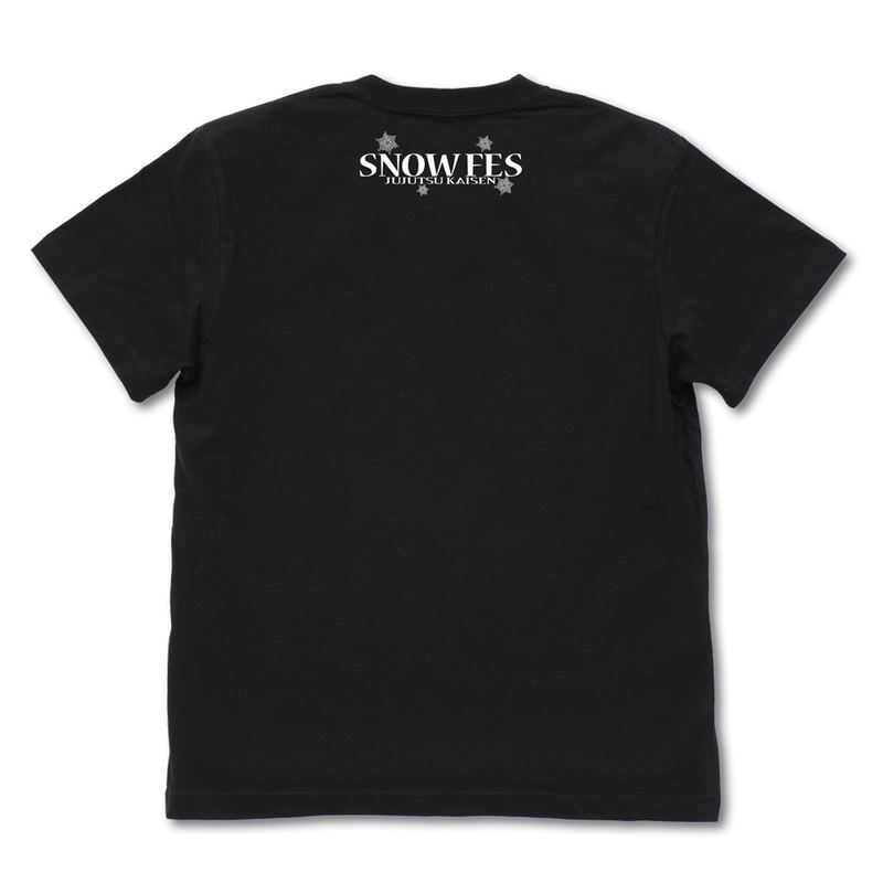 Jujutsu Kaisen New Illustration - Snow Fes Version Megumi Fushiguro T-shirt Black (L Size) image 2
