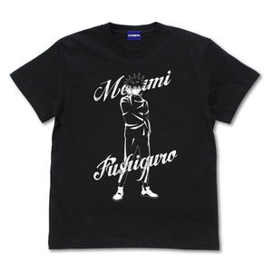 Jujutsu Kaisen New Illustration - Snow Fes Version Megumi Fushiguro T-shirt Black (XL Size)_