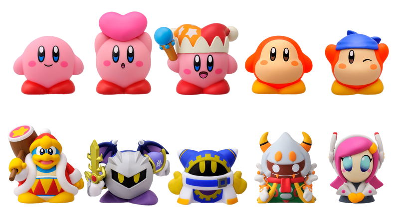 Kirby's Dream Land Soft Vinyl Puppet Mascot (Set of 10 Pieces) (Re-run) image 1
