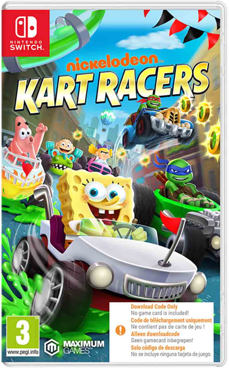 Nickelodeon Kart Racers (Code in a box) — Import Game Deal