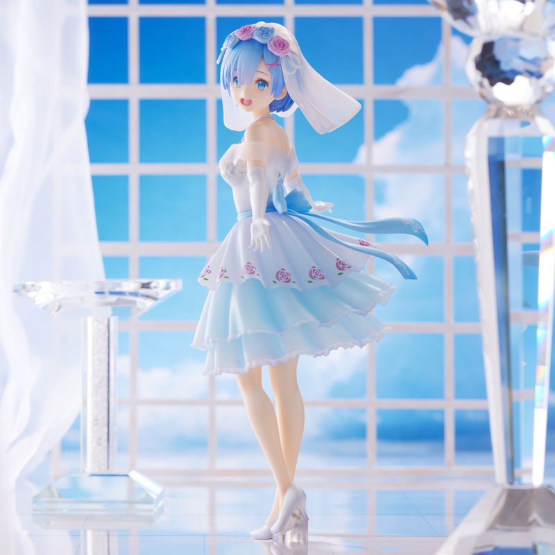 Re:Zero Starting Life in Another World Pre-Painted Figure: Rem Wedding Ver. image 10