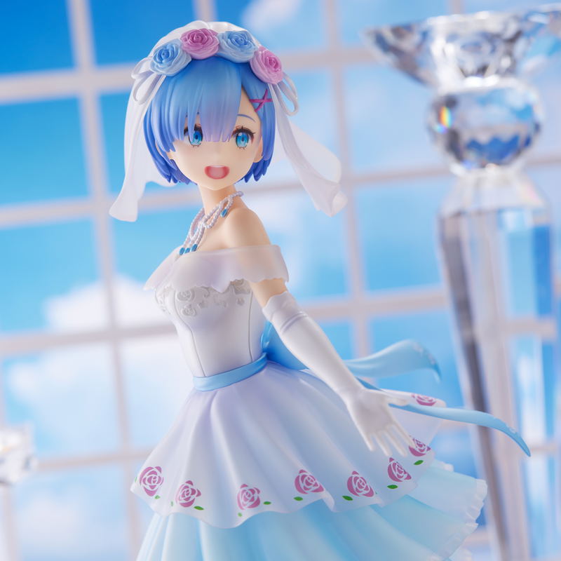 Re:Zero Starting Life in Another World Pre-Painted Figure: Rem Wedding Ver. image 13