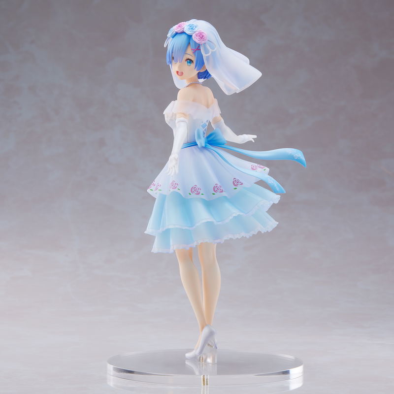 Re:Zero Starting Life in Another World Pre-Painted Figure: Rem Wedding Ver. image 3